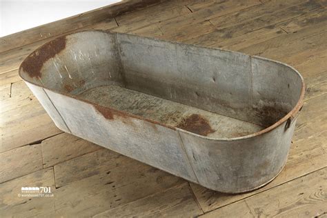 large old tin baths for sale|Antique Tin Bath Tub